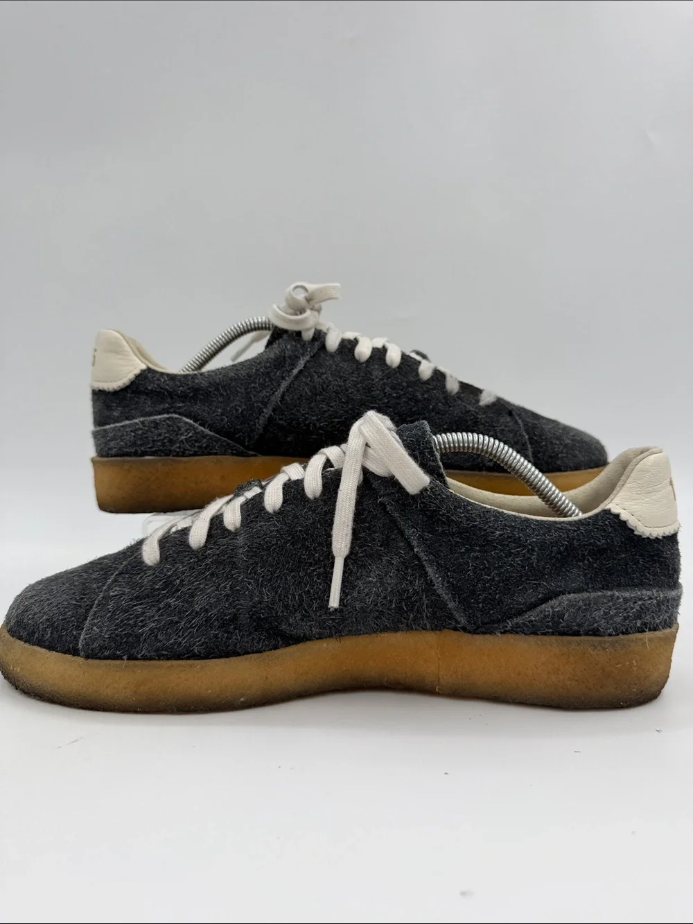 Clarks 1825 Tormatch Light Navy Shaggy Suede Casual Shoes 26162048 Mens Size 10